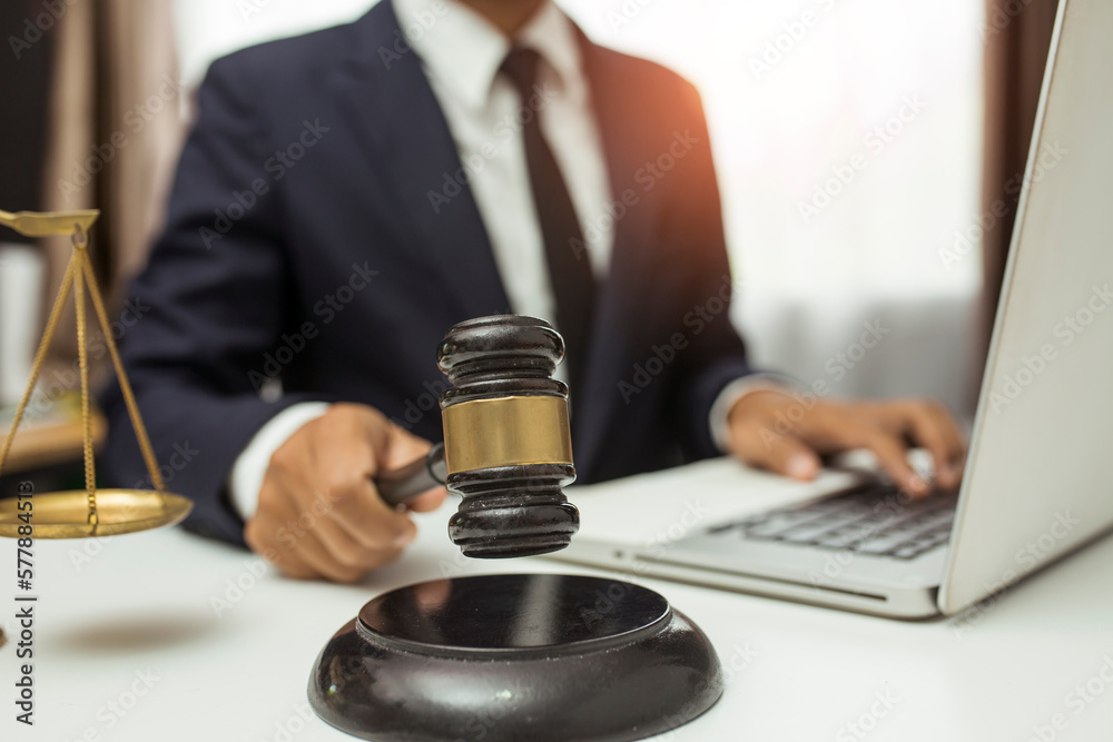 team meeting.businessman discussing legal legislation at law firm. judge gavel team meeting.businessman discussing legal legislation at law firm. judge gavel