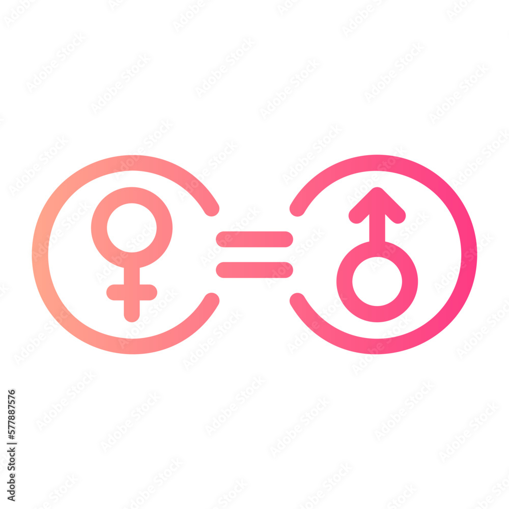 equality gradient icon equality gradient icon