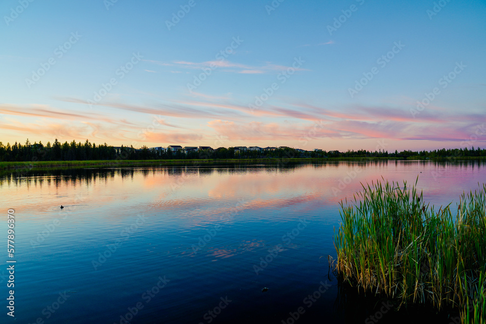 Sunset at Niven Lake