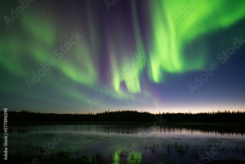 Northern Lights at Yellowknife © Aaron