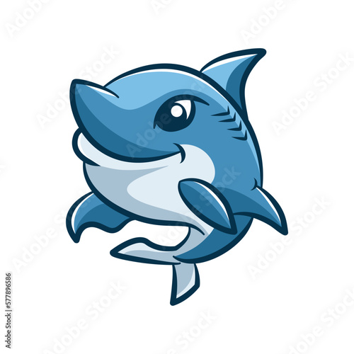 shark cartoon cute