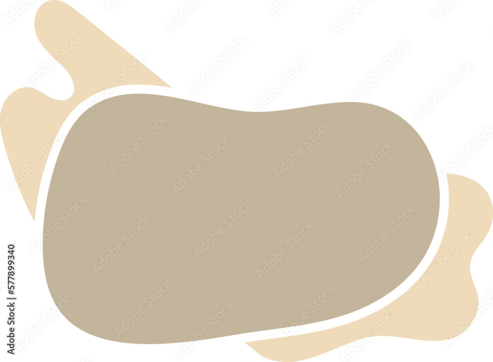 Modern organic shape, an element for use in design, vector illustration. Modern organic shape, an element for use in design, vector illustration.