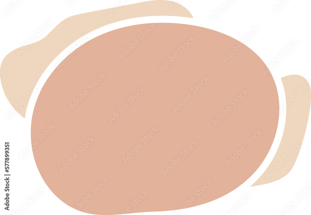 Modern organic shape, an element for use in design, vector illustration. Modern organic shape, an element for use in design, vector illustration.