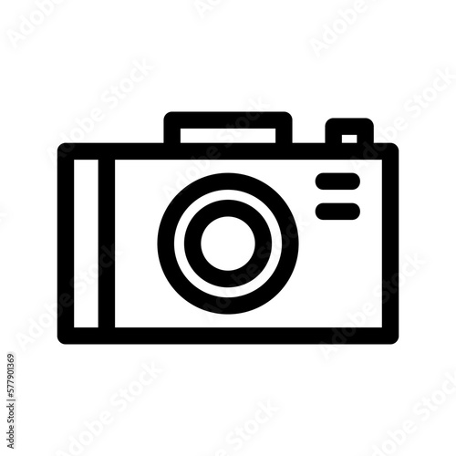 camera icon or logo isolated sign symbol vector illustration - high quality black style vector icons 