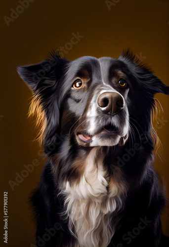 Dog portrait, pet © Maximilien