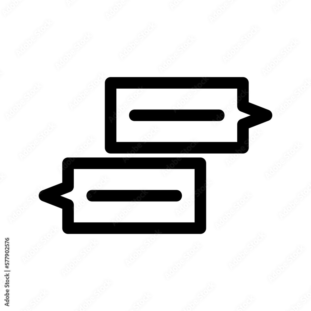message icon or logo isolated sign symbol vector illustration - high quality black style vector icons

