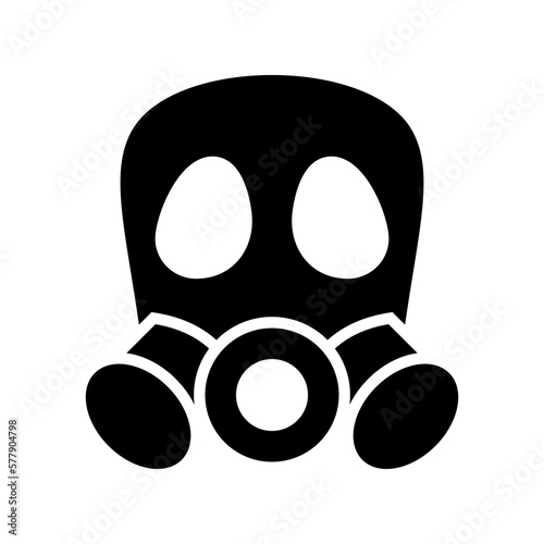 gas mask icon or logo isolated sign symbol vector illustration - high quality black style vector icons
