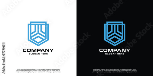 Creative Shield Vector Logo Design