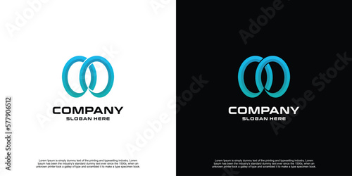 Modern Infinity Template Logo Design