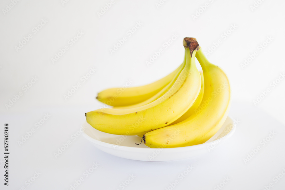 白背景撮影　バナナ