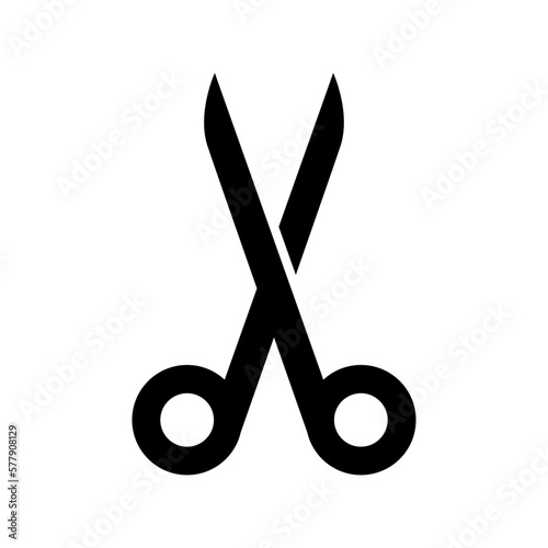 surgery scissors icon or logo isolated sign symbol vector illustration - high quality black style vector icons 