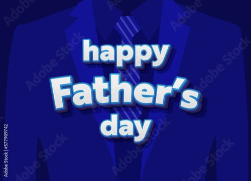 Happy Father's Day Editable text
