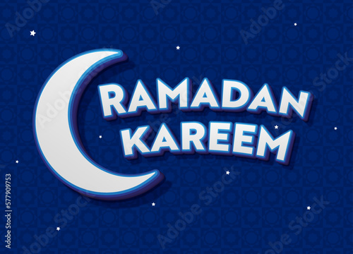 Ramadan Kareem Editable text, Ramadan greetings 