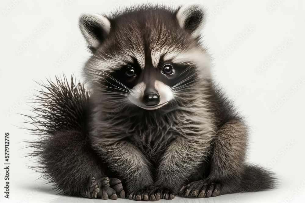 Lovely Baby Animal Racoon