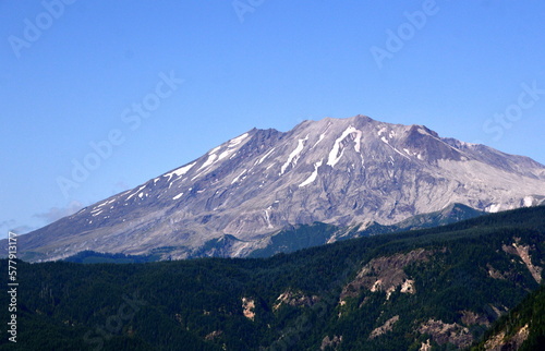 Panorama of Mount St. Helens National Volcanic Monument, Washington © Ulf