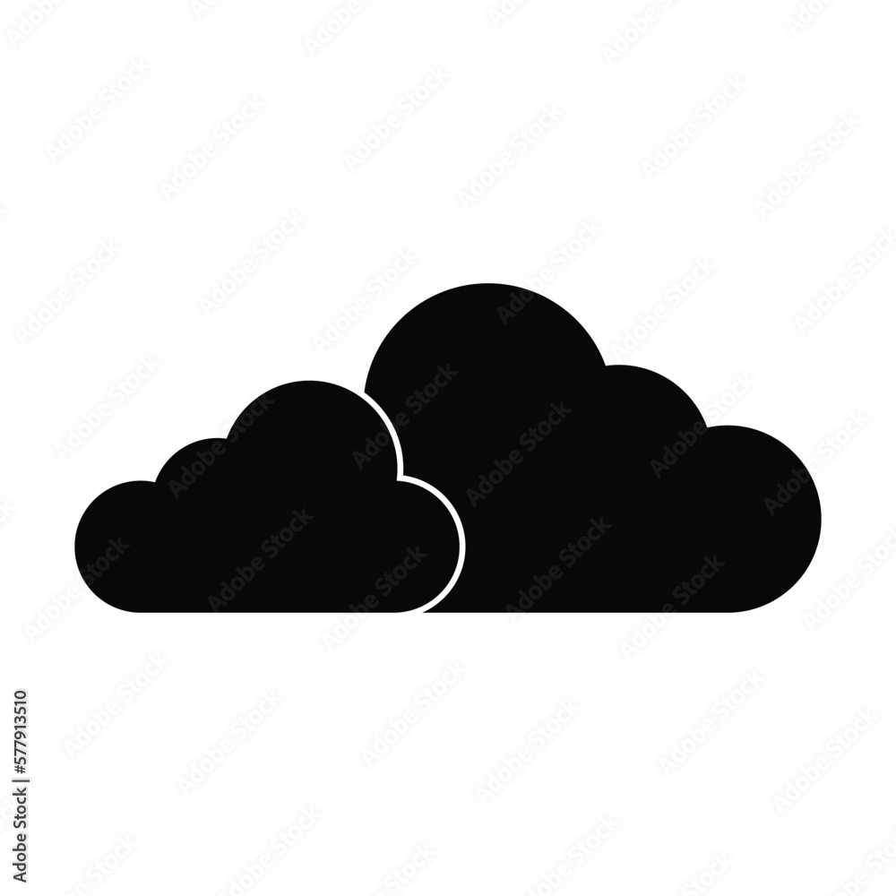 cloud icon, sky vector, wed illustration cloud icon, sky vector, wed illustration