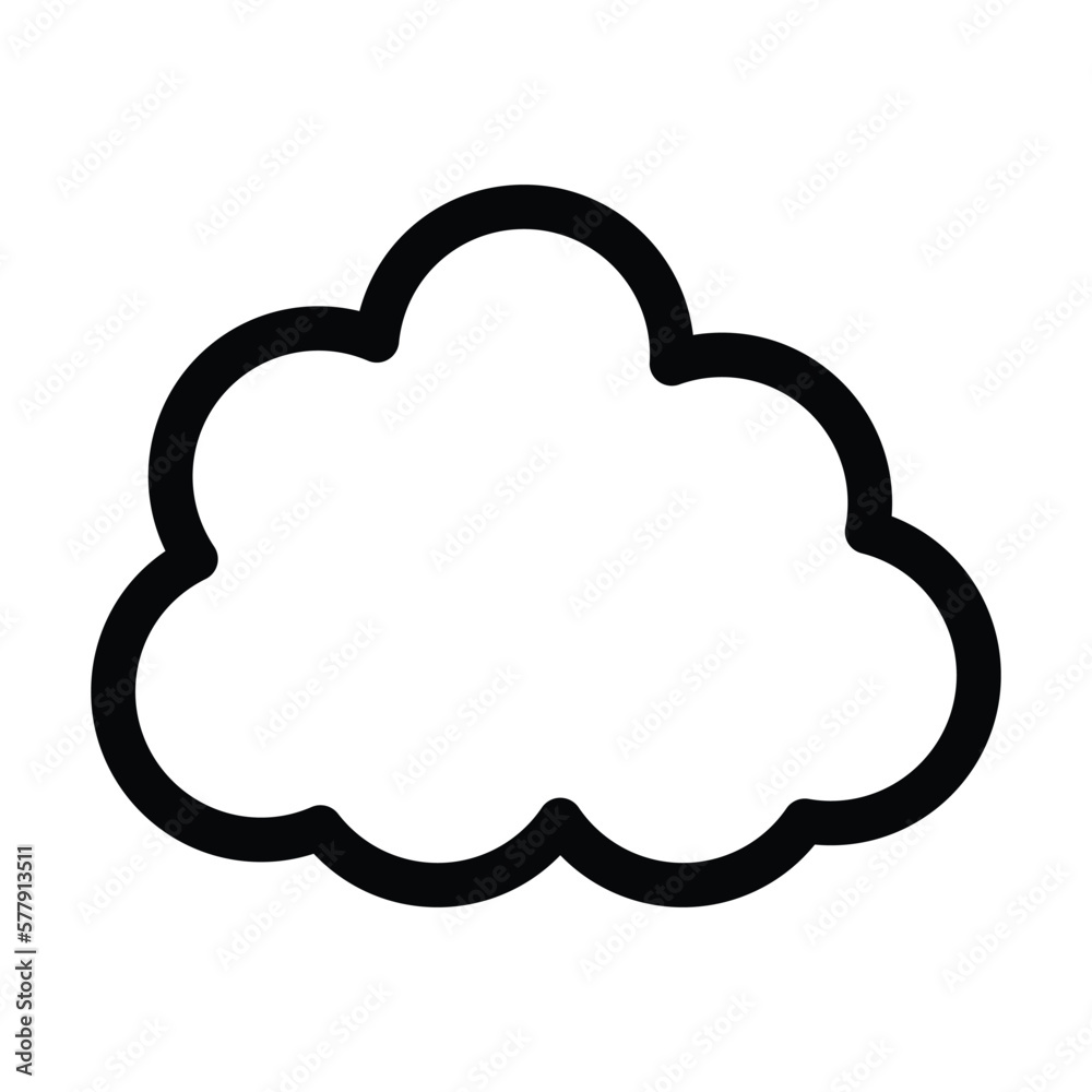 cloud icon, sky vector, wed illustration cloud icon, sky vector, wed illustration