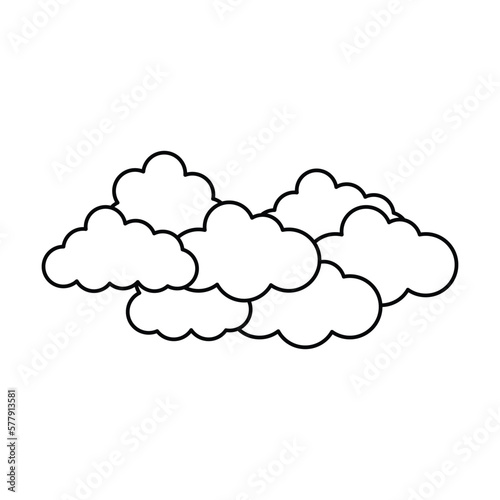 cloud icon, sky vector, wed illustration