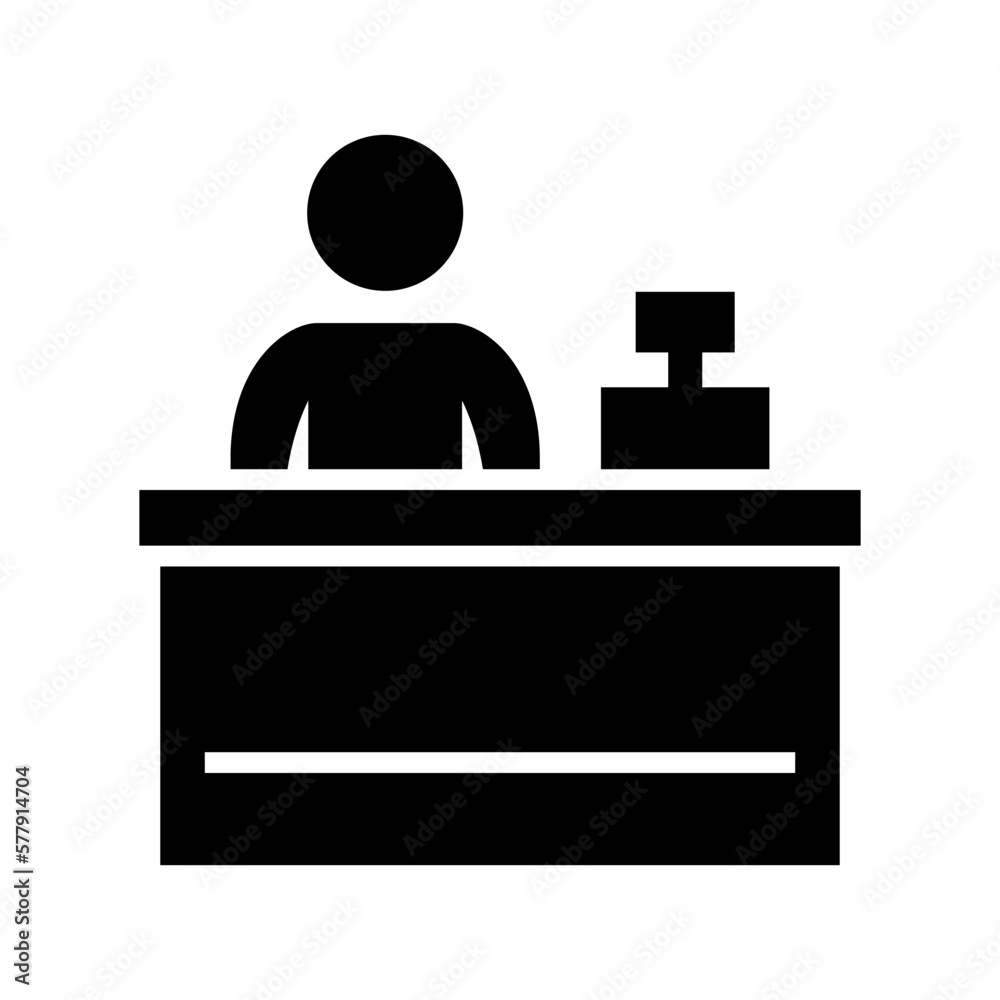 cashier icon or logo isolated sign symbol vector illustration - high quality black style vector icons
cashier icon or logo isolated sign symbol vector illustration - high quality black style vector icons