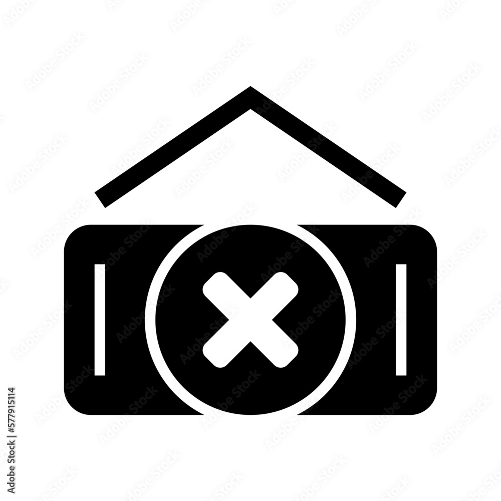 delete board icon or logo isolated sign symbol vector illustration - high quality black style vector icons
