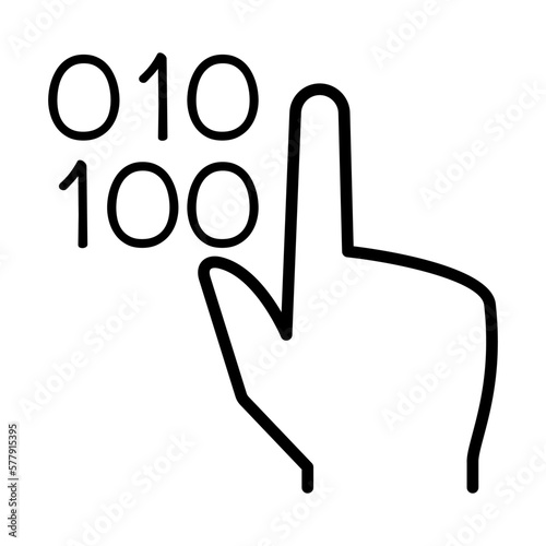 Data line icon