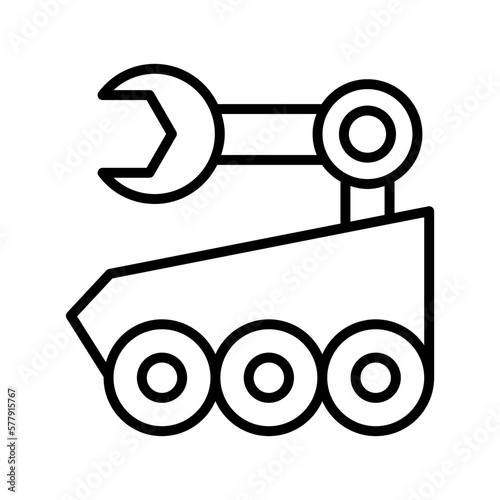 rover line icon