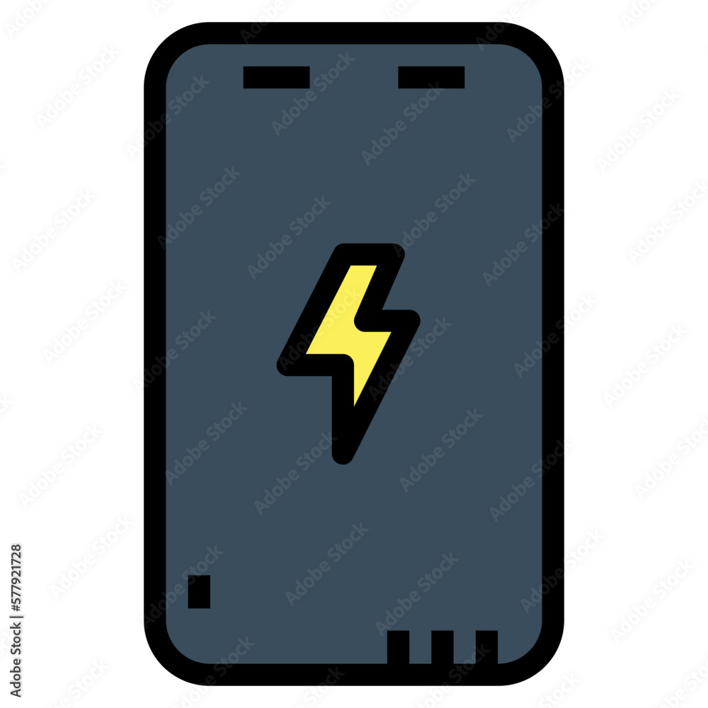 battery filled outline icon style battery filled outline icon style