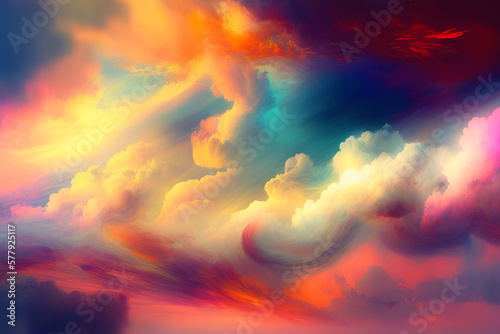 colorful clouds © arif