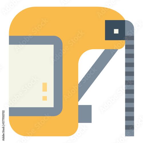 air respirator flat icon style