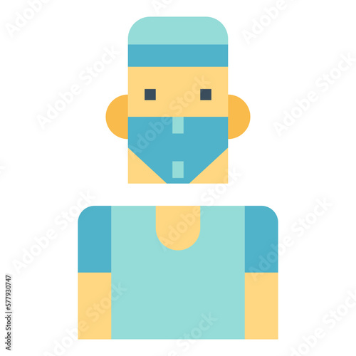protective flat icon style