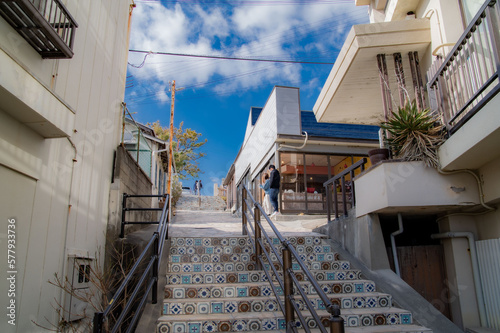 おしゃれな街並み