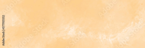 Abstract soft yellow center and orange vintage texture background. Soft orange handmade vintage texture design. Abstract banner and canvas design, texture of watercolor.