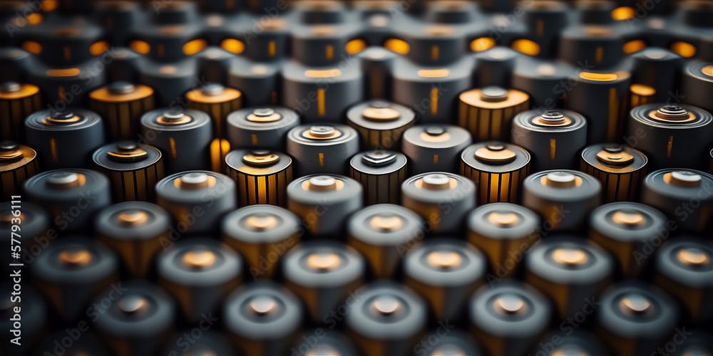 100's of battery cells. Generative AI. 100's of battery cells. Generative AI.