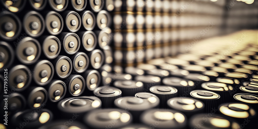 100's of battery cells. Generative AI. 100's of battery cells. Generative AI.