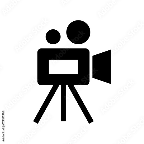 camera recorder icon or logo isolated sign symbol vector illustration - high quality black style vector icons
