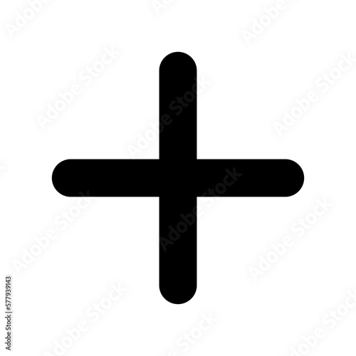 plus icon or logo isolated sign symbol vector illustration - high quality black style vector icons 