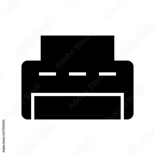 printer icon or logo isolated sign symbol vector illustration - high quality black style vector icons
