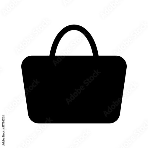 shopping bag icon or logo isolated sign symbol vector illustration - high quality black style vector icons 