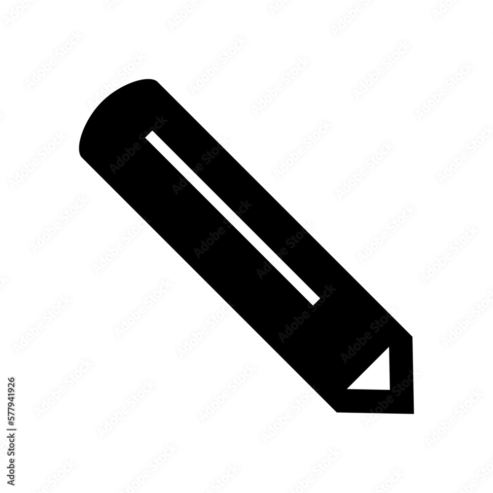 write icon or logo isolated sign symbol vector illustration - high quality black style vector icons

