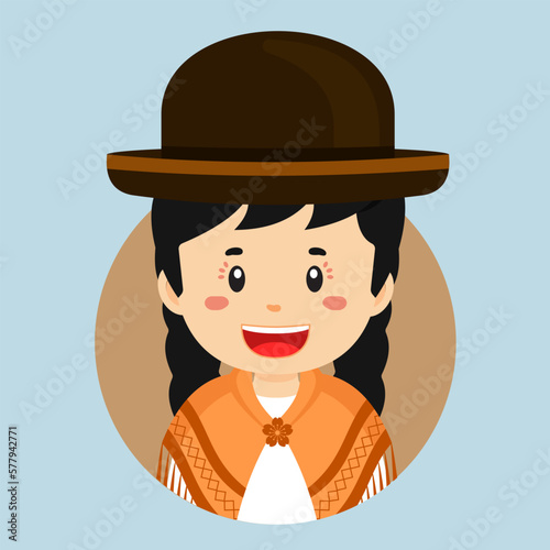 Avatar of a Bolivia Character