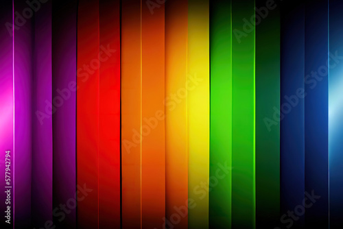 abstract rainbow background. Generative Ai