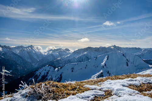 Winterpanorama Lechtaler Alpen