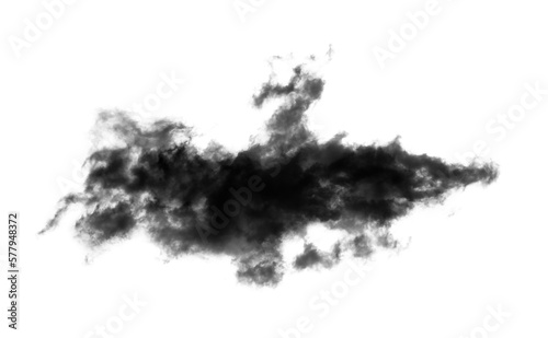 black cloud on transparent png