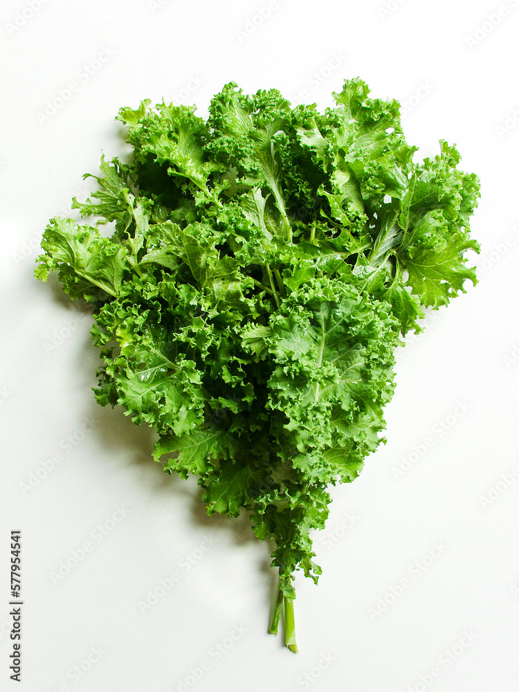 Fototapeta premium Kale cabbage leaves