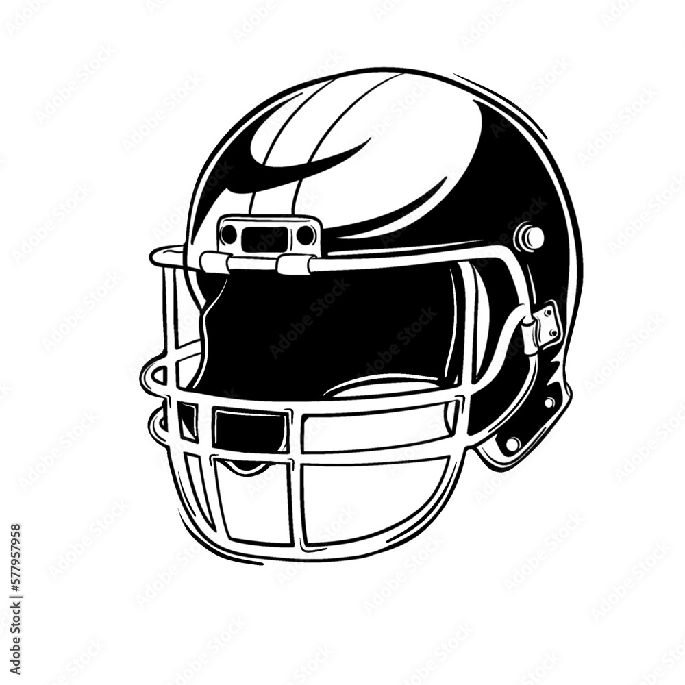 Fototapeta premium american football helmet