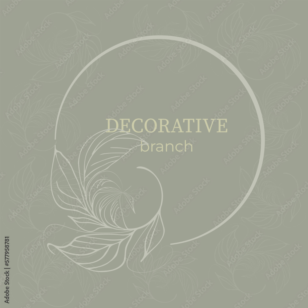 Elegant frame, background, floral wreath, gentle monogram with hand drawn wild herbs and flowers. vintage botanical illustration for invitation or wedding decor, logo, label, branding Elegant frame, background, floral wreath, gentle monogram with hand drawn wild herbs and flowers. vintage botanical illustration for invitation or wedding decor, logo, label, branding