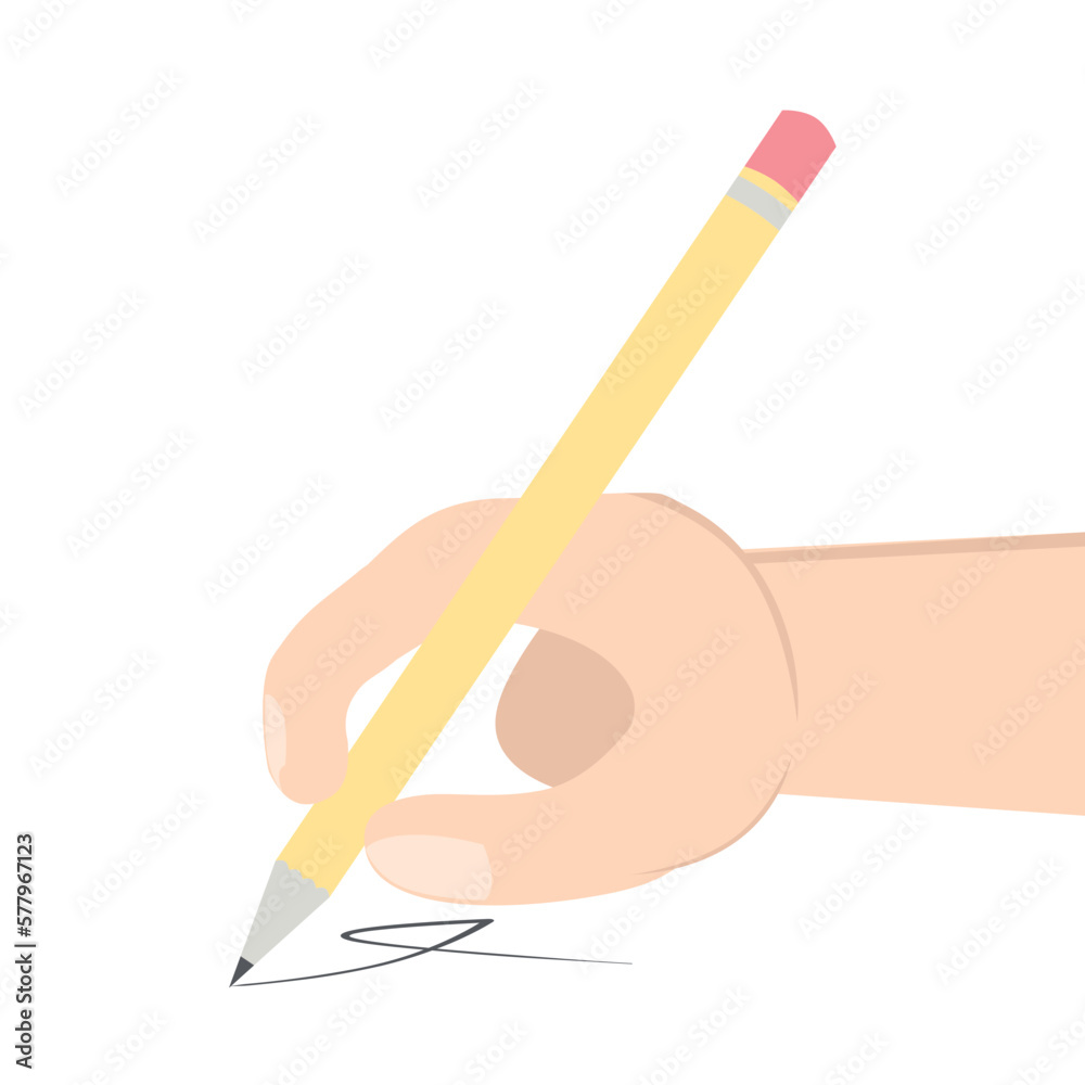 Hand Drawing Doodle Sketch Line Using Pencil Hand Drawing Doodle Sketch Line Using Pencil
