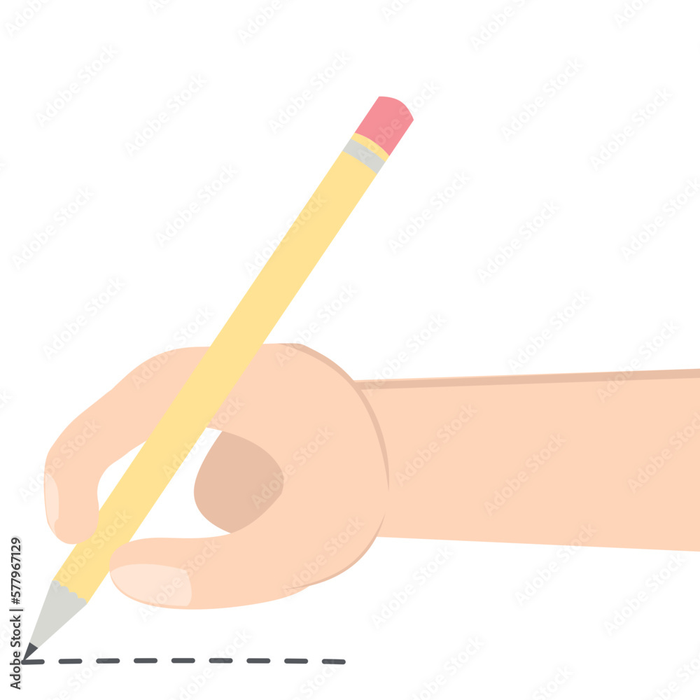 Hand Drawing Doodle Sketch Line Using Pencil Hand Drawing Doodle Sketch Line Using Pencil