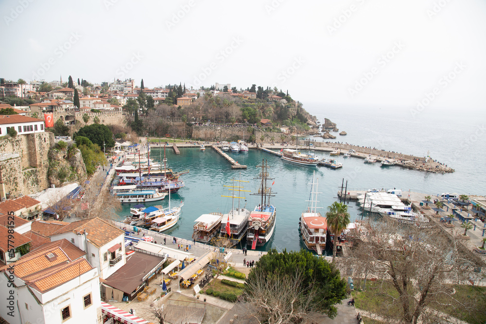 Port of Antalya. Turkey