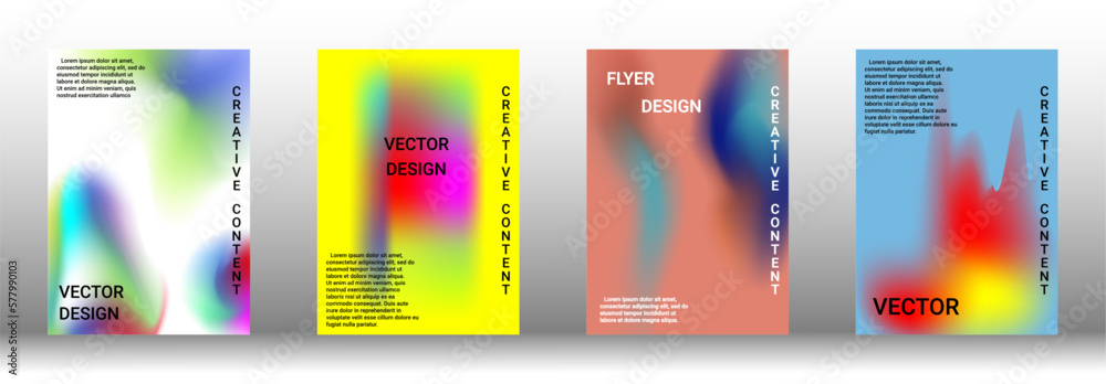 Artistic covers design. Creative fluid colors backgrounds. Set of abstract covers Artistic covers design. Creative fluid colors backgrounds. Set of abstract covers